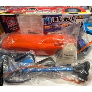 Summit Spray Racer R-3‎ Red Road Rocket H2O Jet Power Race Car Toy In Box (READ)